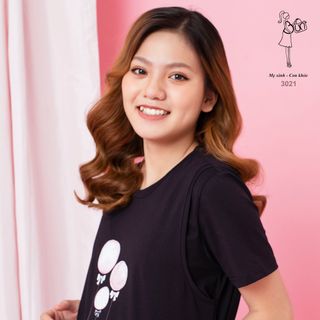 Đầm suông maxi bầu thiết kế bé bú 3021