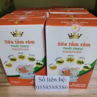 sữa tắm rôm Kingphar cho bé