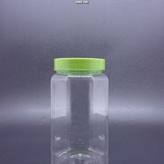 HŨ PET BÁT GIÁC NHIỀU MÀU ĐỰNG BÁNH KẸOMỨT HẠT giá sỉ