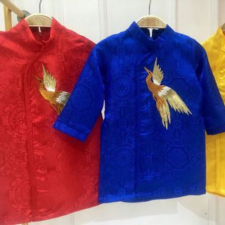 Áo dài PHƯỢNG HOÀNG bé trai