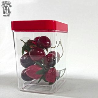 HỘP VUÔNG GELATIN ĐỰNG BÁNH KẸO MỨT HẠT