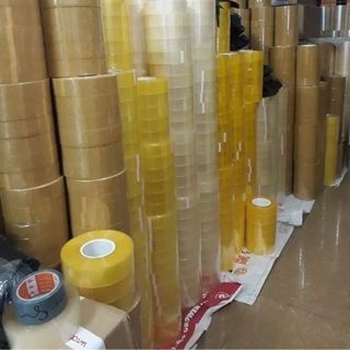 Băng dính chuẩn 1kg lõi siêu mỏng 6 cuộn