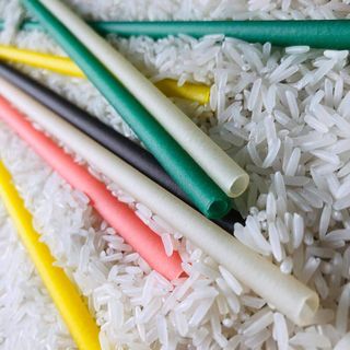 Ống Hút Gạo - Màu Mix - 100 ống/hộp