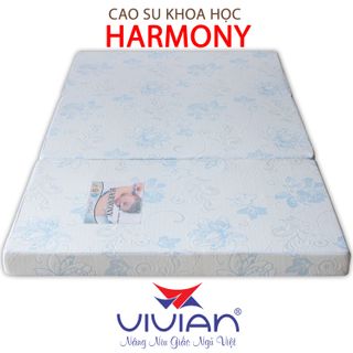 Nệm cao su khoa học Vivian Harmony Gấp 3 KT 1m6x2mx10cm