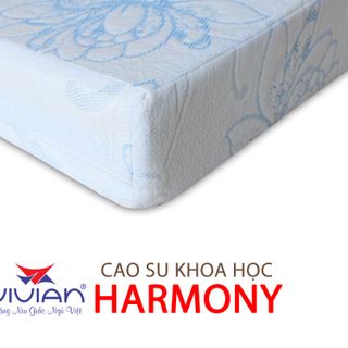 Nệm cao su khoa học Vivian Harmony Gấp 3 KT 1m6x2mx10cm