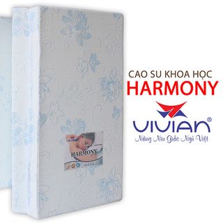Nệm cao su khoa học Vivian Harmony Gấp 3 KT 1m6x2mx10cm