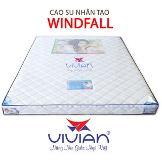 Nệm cao su nhân tạo 1 viền Vivian Winfall KT 1m6x2mx12cm giá sỉ