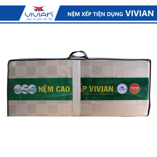 Nệm xếp gấp 5 đa năng Vivian kích thước 0m8x2mx3cm