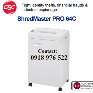MÁY HỦY GBC SHREDMASTER PRO 64C