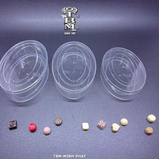 HỘP NHỰA ELIP TRONG NHIỀU SIZE ĐỰNG BÁNH KẸO MỨT HẠT