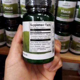 Viên uống tăng cường sinh lực cho nam giới Maca Swanson