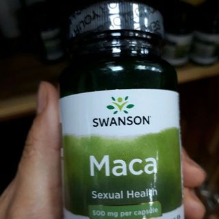 Viên uống tăng cường sinh lực cho nam giới Maca Swanson