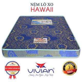 Nệm lò xo liên kết 2 viền Vivian HAWAII KT 1m6x2mx22cm giá sỉ