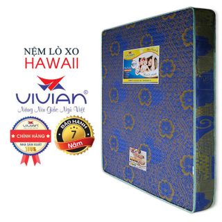 Nệm lò xo liên kết 2 viền Vivian HAWAII KT 1m6x2mx22cm