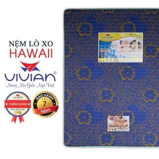 Nệm lò xo liên kết 2 viền Vivian HAWAII KT 1m6x2mx22cm