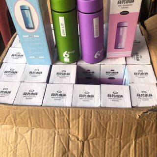 Bình nước lỏi thủy tinh bọc nhựa 450ml