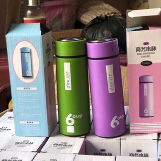 Bình nước lỏi thủy tinh bọc nhựa 450ml