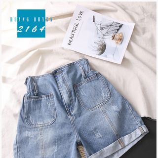 Quần sọt jean nu Anfa nhe