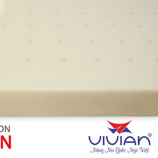 Nệm cao su non thông hơi Vivian KT 1m6x2mx10cm