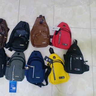 túi da khoá chéo nam