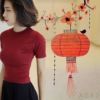 ÁO CROPTOP TAY LỠ AGE2X