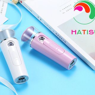 GÍA SIÊU TỐT MÁY XỊT KHOÁNG NANO MINI NANO01 TẠO ĐỘ ẨM CHO DA CẦM TAY KÈM SẠC DỰ PHÒNG HATISU TẶNG XÀ BÔNG CÁM GẠO giá sỉ