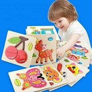 ghép hình nỗi 3D cho bé làm quen với ghép hình