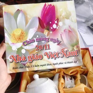 Bộ ấm chén tri ân thầy cô giáo 20/11