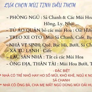 TINH DẦU THƠM TREO THIÊN NHIÊN