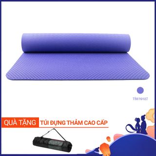 Chuyên Sỉ Thảm Yoga Đúc Nhiệt TPE 6mm 1 Lớp