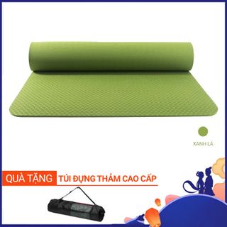 Chuyên Sỉ Thảm Yoga Đúc Nhiệt TPE 6mm 1 Lớp