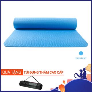 Chuyên Sỉ Thảm Yoga Đúc Nhiệt TPE 6mm 1 Lớp