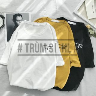 Áo thun tay lỡ Simple Style