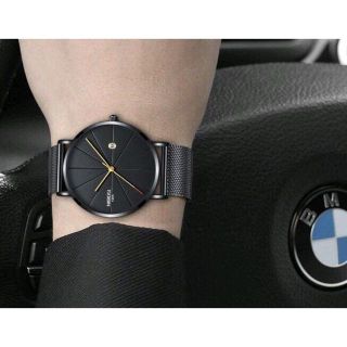 Đóng hồ nam Niboshi dây thép