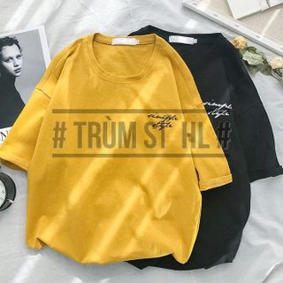 Áo thun tay lỡ Simple Style