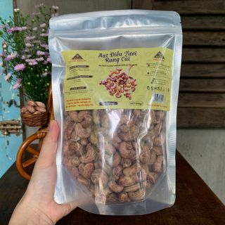 HẠT ĐIỀU RANG CỦI - LOẠI TÚI ZIPPER 500G