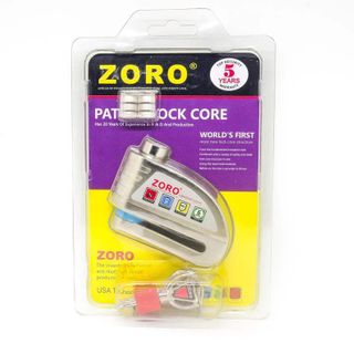 khoá đĩa xe Zoro báo động chống trộm cho xe máy bảo hành 5 năm