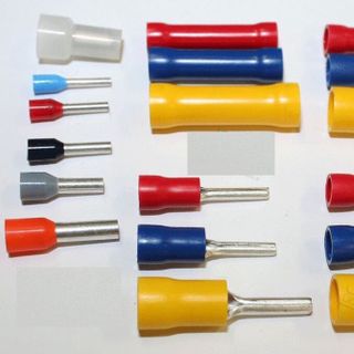 Đầu cos bít cos chỉa cos tròn phủ nhựaPhụ kiện tủ điện