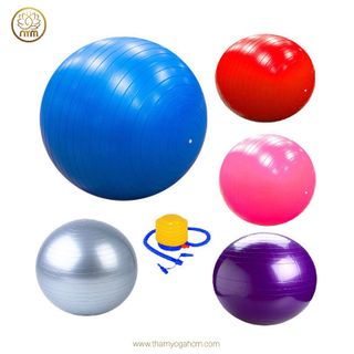 Bóng Tập Yoga NYM Cao Cấp Không Gai – Tặng Kèm Bơm