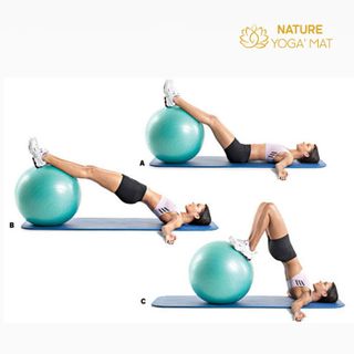 Bóng Tập Yoga NYM Cao Cấp Không Gai – Tặng Kèm Bơm