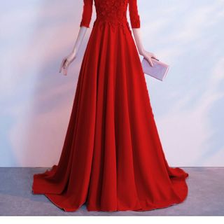 đầm dạ hội maxi tay lỡ