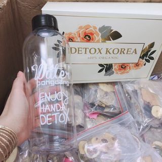Set detox 30 gói kèm bình hộp