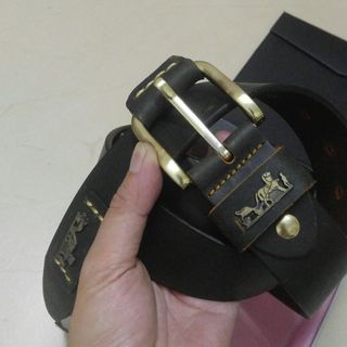 Nịt Da Bò Cao Cấp Khóa Đồng Dây Da bò Nguyên Miếng CN03