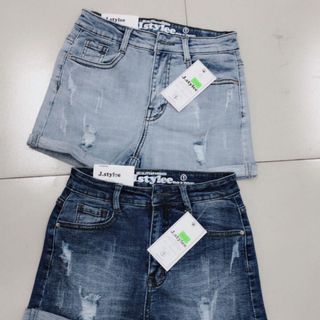 Quần sọt jean nữ cao cấp Anfa