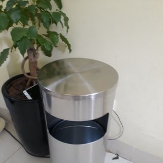 thùng rác inox cấm hút thuốc