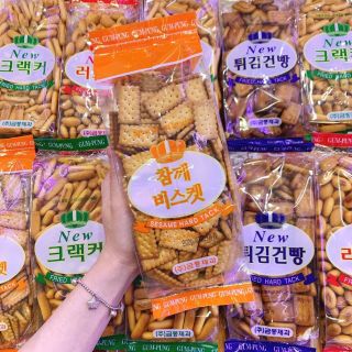 Bánh quy lúa mạch ăn kiêng tiểu đường Hàn Quốc 250g
