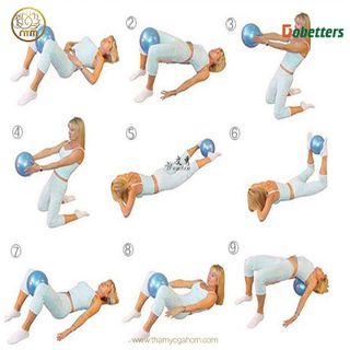 Bóng Tập GYM/ YOGA 25 Cm – MINI BALL Gobetters