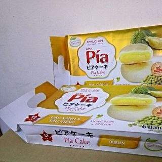 Bánh pía Phúc An số 12 - Pía đậu xanh sầu riêng không có trứng