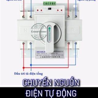 Cầu dao đảo chiều tự động ATS 2P 63A giá sỉ