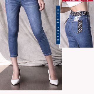 Quần jean nữ 8 tấc cao cấp Anfa